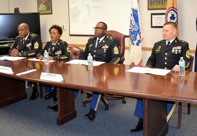 The 311th ESC conducts BWC at Camp Parks