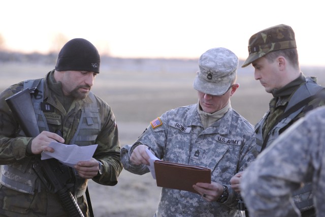 Czech Soldiers compete alongside Nebraska National Guard