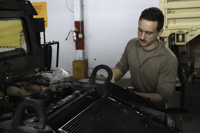 New York National Guard prepare vehicles for Exercise Talisman Sabre