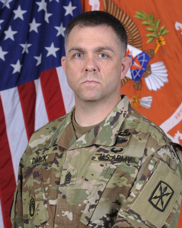 Command Sergeant Major Brandon C. Dimick