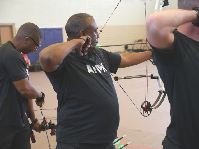 Police, Marine Corps, and Army meet 'Bull's-Eye' Boyd