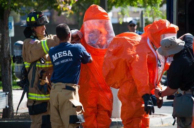 Arizona Guard's Civil Support Team assists local HAZMAT response