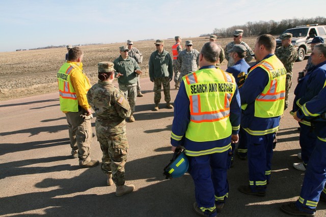 South Dakota National Guard and local agencies practice disaster response