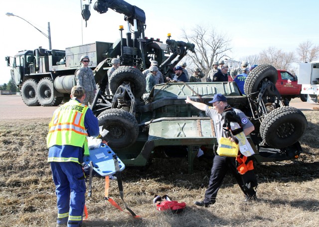 South Dakota National Guard and local agencies practice disaster response