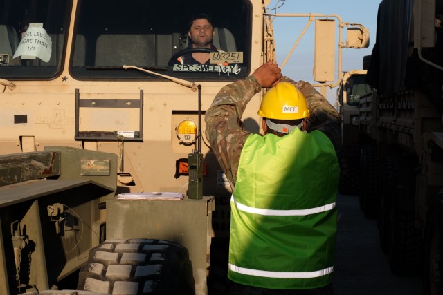 7th MSC's 793rd MCT conducts "Atlantic Resolve" port operation 