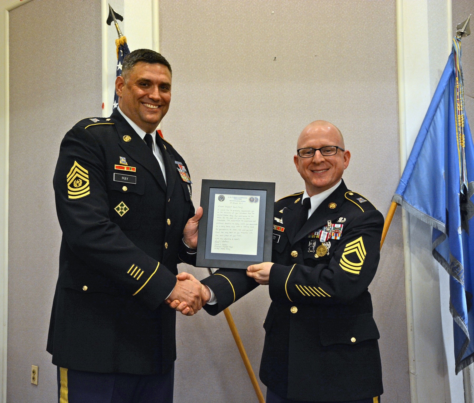 741st Military Intelligence Battalion honors senior leader at ...