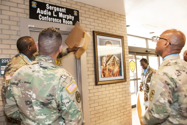 WBAMC dedicates area to military legend
