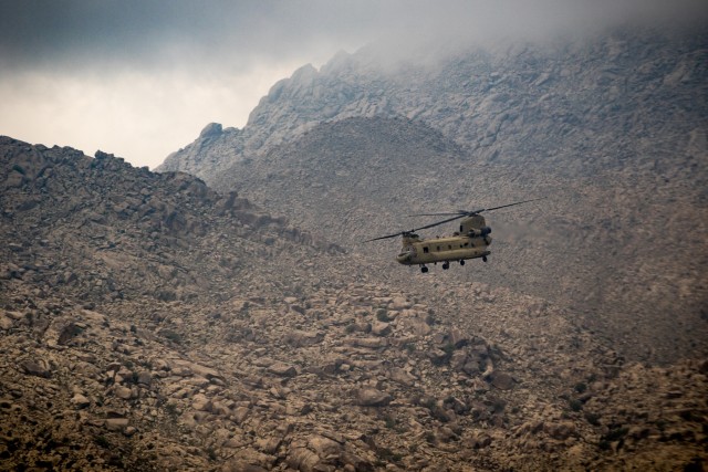 Task Force Flying Dragons Aviators Fly to Operating Base Fenty