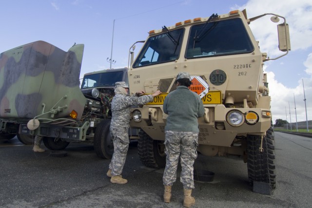 Arizona National Guard, a supply line through the West