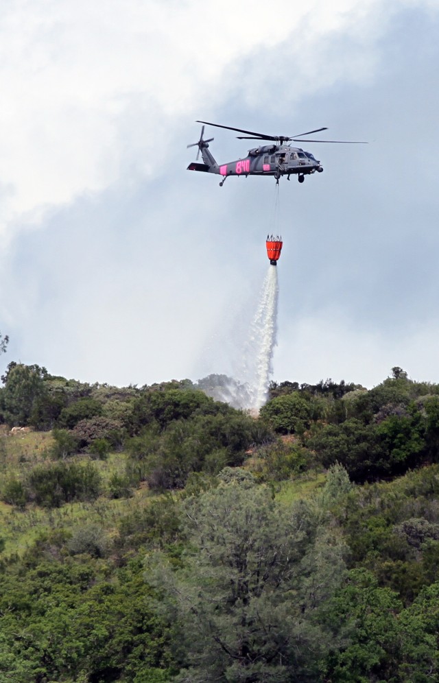 California National Guard and state fire agency begin training for 2017 blazes