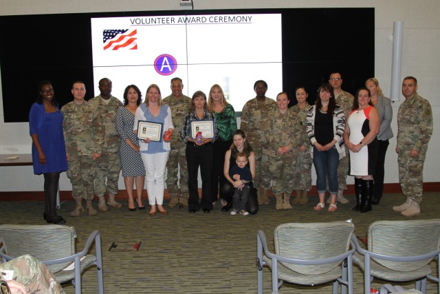 US Army Central recognizes volunteers