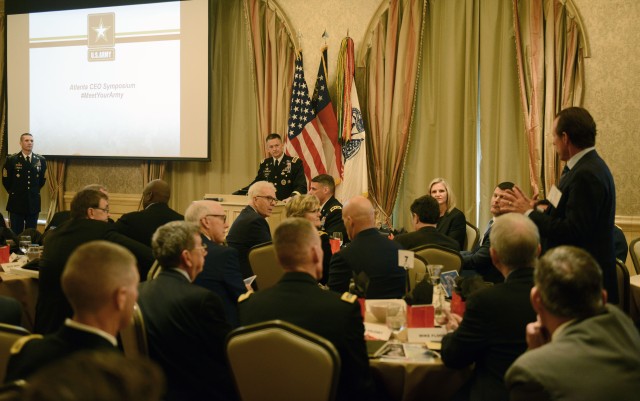 Army leaders build relationships with Atlanta business community