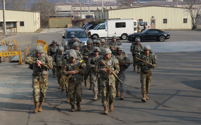 The road march