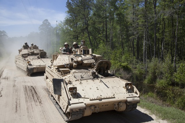 South Carolina Guard conducts sectional-level gunnery during annual training