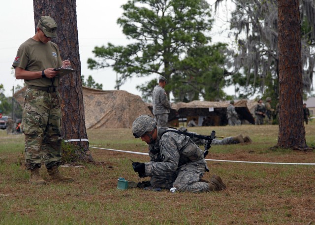 Red Bull Soldiers compete for prestigious Expert Infantry Badge