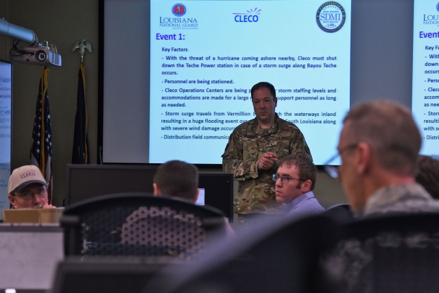 Louisiana National Guard trains with local power company on cyber defense