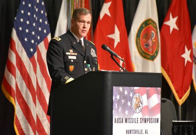 Army's top air defender addresses AUSA missile symposium