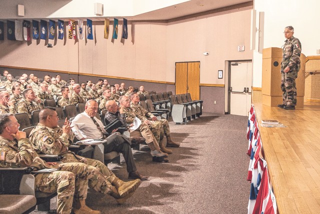 French liaison officer talks army, lessons learned at Fort Leonard Wood