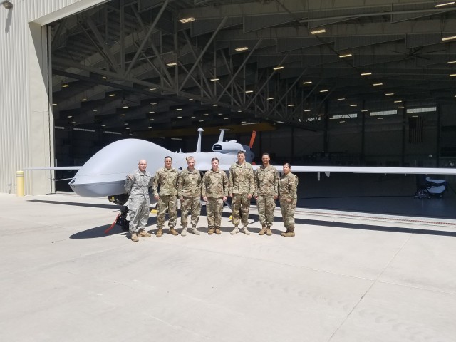Group photo of Grey Eagle crew