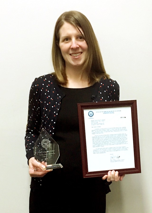Army PEO Soldier program managers receive OSD award for Foreign Comparative Testing program