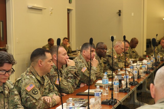 1st TSC and 451st ESC Share Information during Conference
