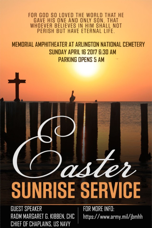 JBM-HH Easter Sunrise Service set for April 16