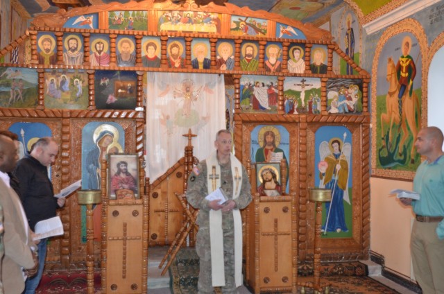 Deployed service members, civilians celebrate Easter in Romania