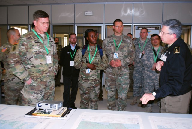 U.S. Army officials visit Italian Military Geographic Institute