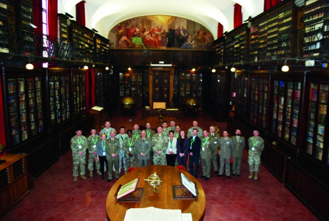 U.S. Army officials visit Italian Military Geographic Institute