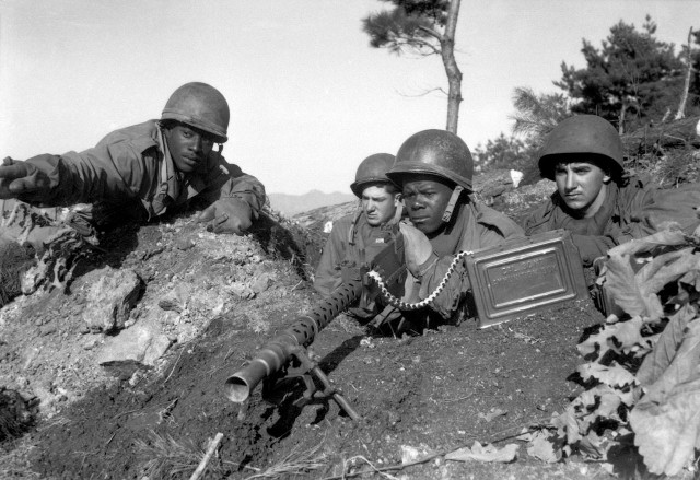 The Korean War was both the last armed conflict to see segregated units