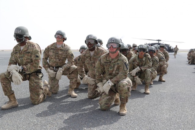 USARCENT's first Air Assault Course graduates students