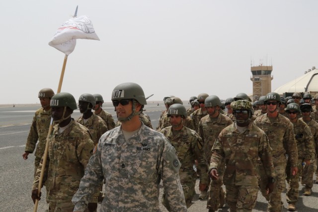 USARCENT's first Air Assault Course graduates students