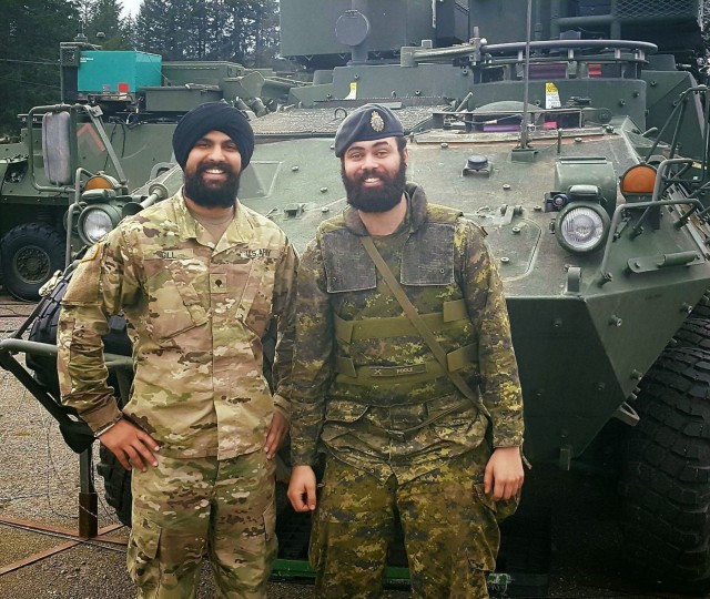 U.S. Soldiers train with Canadian Counterparts
