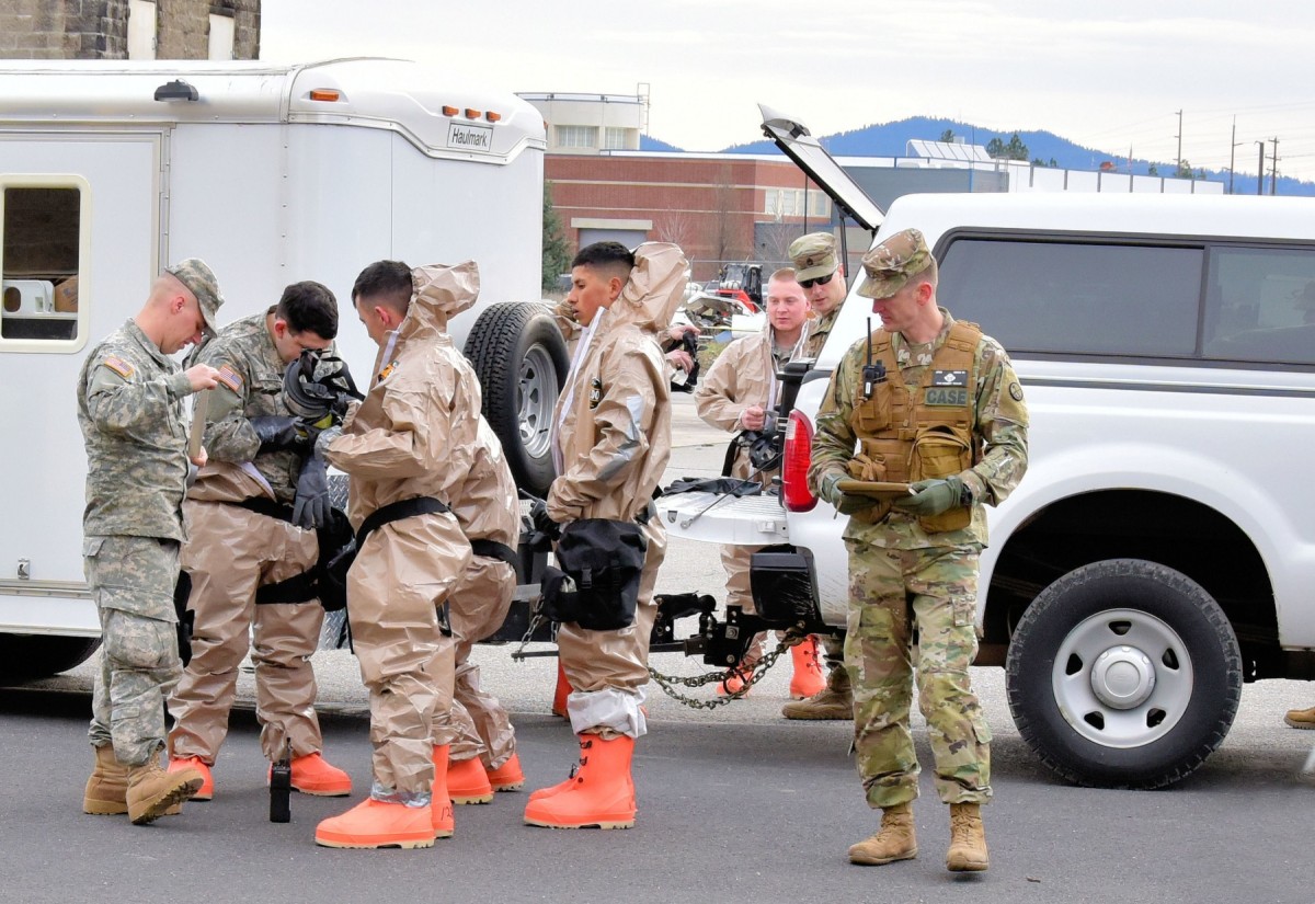 Homeland Response Force Readies in Spokane Article The United States Army