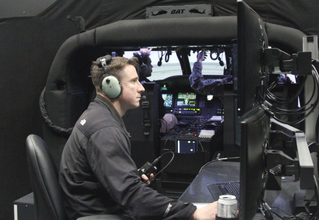 BAT trainer modernizing face of helicopter simulator flying