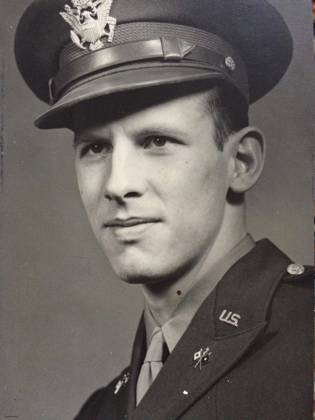 Maj. Gen. Milton Pilcher as young officer.