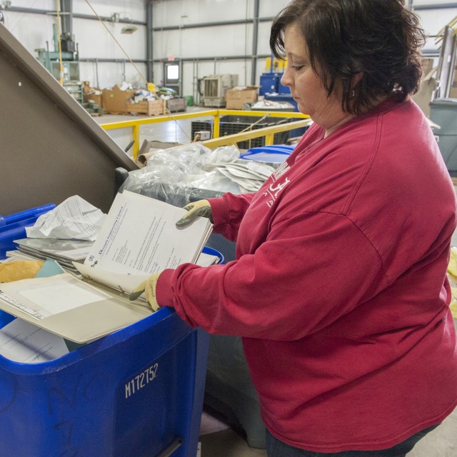 Recycling is a cooperative effort