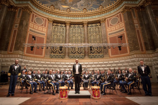 U.S. Army Europe Band and Chorus kick off spring tour of Baltics