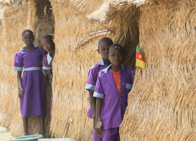Soldiers helping Cameroon deter Boko Haram through education efforts