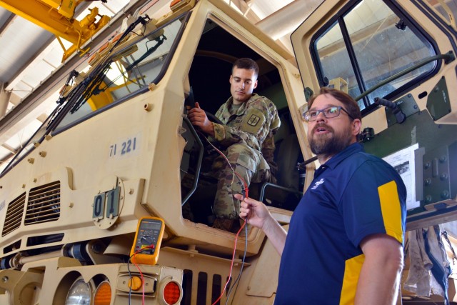 8th MP's wheeled vehicle mechanics improve mission readiness, enhance skills