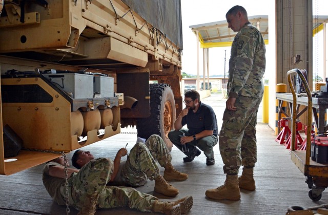 8th MP's wheeled vehicle mechanics improve mission readiness, enhance skills