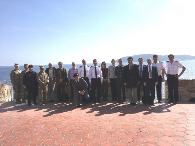 US Veterinary Corps Participate in First Naval Task Force Meeting in Toulon, France