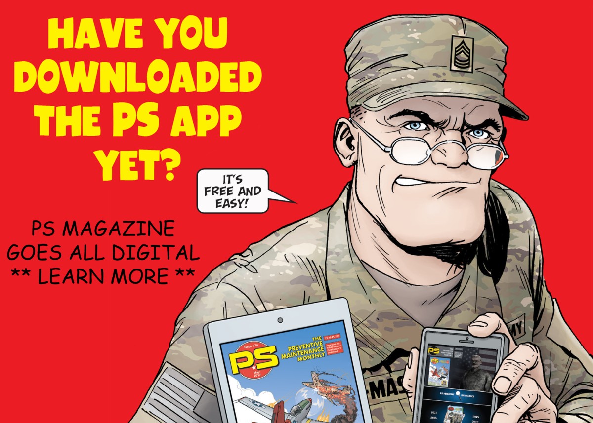 Army S Illustrated Preventative Maintenance Magazine To Go All Digital This Summer Article