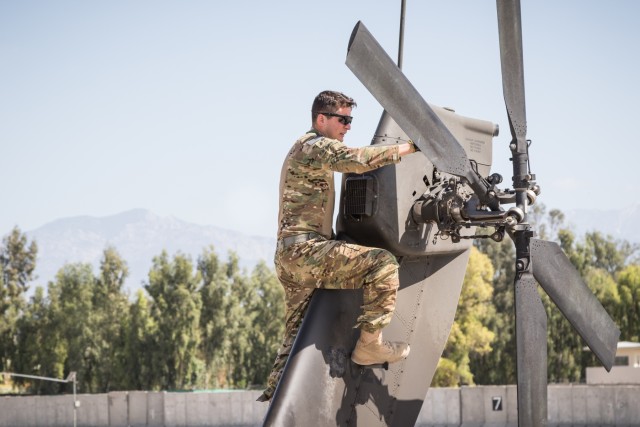 Apache Pilot Pre-flight