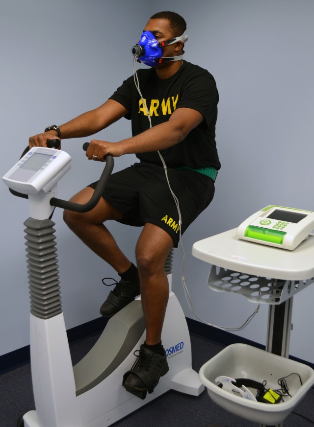 Metabolic testing is just one service provided by the Fort Rucker Army Wellness Center. Photo by Jenny Stripling