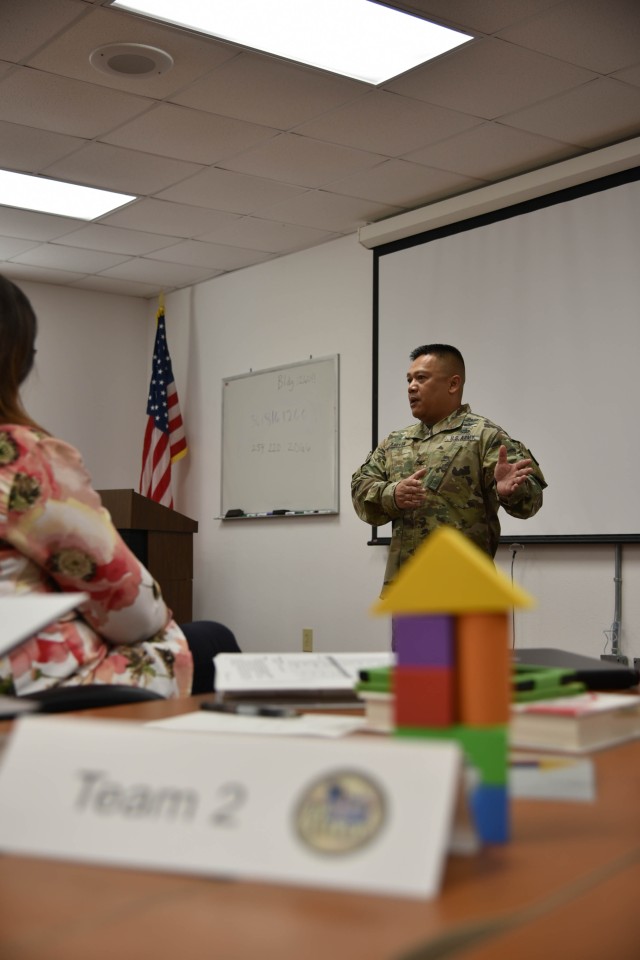 CCAD commander speaks at UPLIFT orientation, March 28