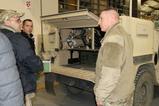 CGA maintains a fleet of M1165s HMMWVs equipped with data collection devices and easily adjustable mounting systems to rapidly integrate new technologies and conduct Field-Based Risk Reduction.