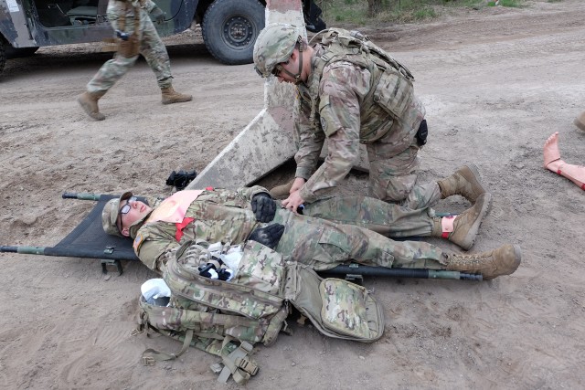 Minutes matter to medics of multinational Battle Group Poland