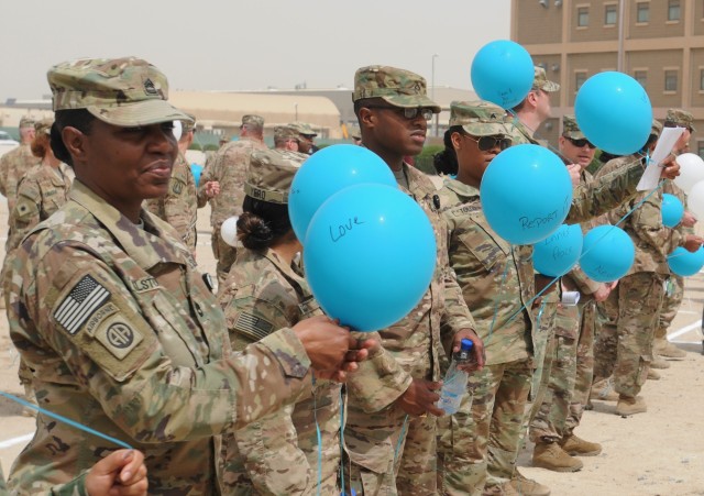 Staying SHARP - Camp Arifjan Raises Sexual Violence Awareness