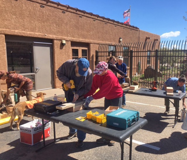 Volunteers Observe Earth Day Assisting Pollinators at USACE Lake